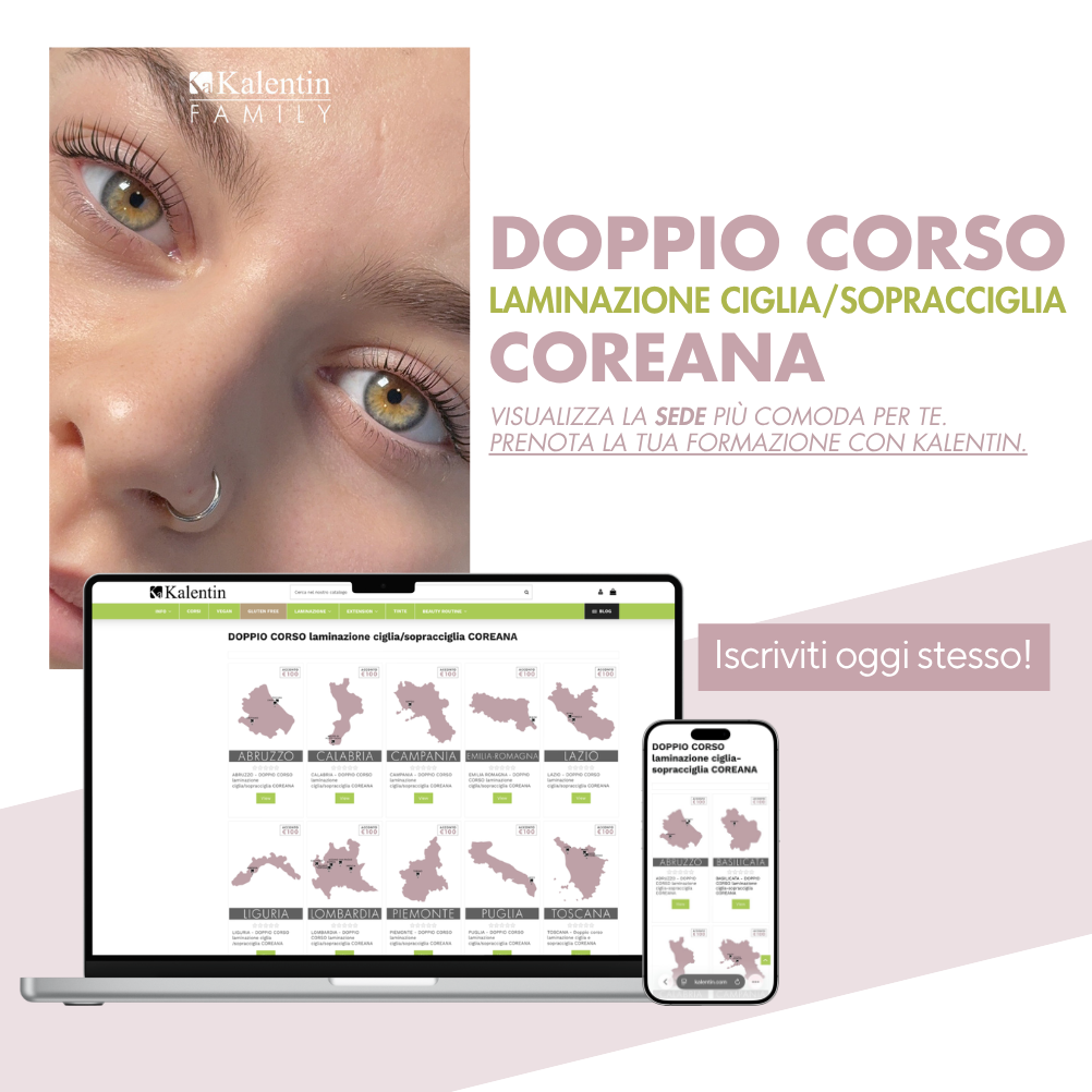 Corsi laminazione coreana in presenza